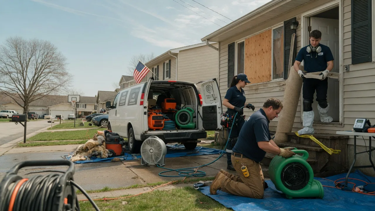 Water Damage Restoration in Silverdale, PA near me